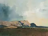Errol Boyley, Cape Vineyards, oil on canvas