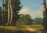 Knysna Forest, C.P. by Titta Fasciotti, oil on board, sold May 2025