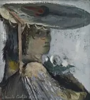 Christo Coetzee, Bride, oil and enamel on board