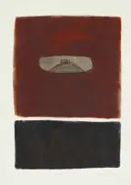 Colbert Mashile, Mafuri II, monotype on paper