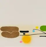 Victor Pasmore, Points of Contact No. 29, colour screenprint on paper