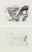 Harold Rubin, Sharpeville, two, lithograph on paper