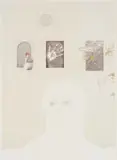 Judith Mason, Book of Life, colour photolithograph with gold leaf