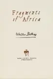 Walter Battiss, Fragments of Africa, various media on paper