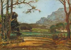 Pieter Wenning, Alphen near Wynberg, oil on canvas