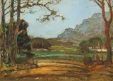 Pieter Wenning, Alphen near Wynberg, oil on canvas