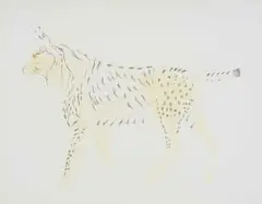 Elisabeth Frink, Lynx, from 'Eight Animals' (Wiseman 37), 1970, lithograph on paper