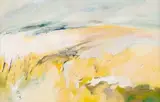 Lynette ten Krooden, Golden Landscape, oil on canvas