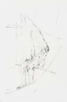 Albert Adams, Balancing Act, lithograph on paper