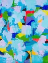 Trevor Coleman, Atmos III, acrylic on canvas