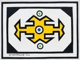 Esther Mahlangu, Untitled (Abstract in Yellow)