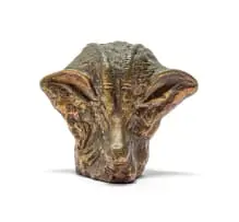 Sable by Keith Calder, bronze with a dark brown patina, sold Apr 2025