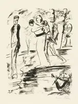 Irma Stern, Untitled I, from Visionen, lithograph on paper