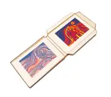 Cecil Skotnes, Man's Gold, portfolio, colour woodcuts in leather solander box