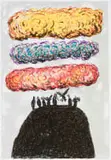 Colbert Mashile, Nong-la-Monago, colour lithograph on paper