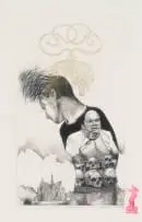 Severing the Chord by Christiaan Diedericks, etching on paper, offered Apr 2025