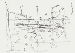 Oneiropomist by Willem Boshoff, chine collé and letterpress on paper, sold Apr 2025