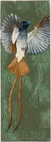John Moore, A Ripple of Laughter (Ujejane), colour woodcut on paper