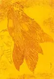 Ruth Levy, Yellow Leaves, colour etching on paper