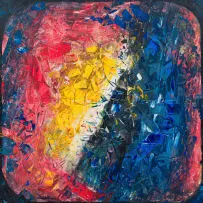 Illuminated by Dirk Meerkotter, oil on canvas, offered Apr 2025