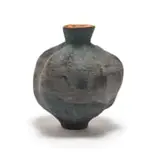 Sibusiso Mthembu, Copper Rock, ceramic and copper leaf