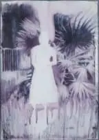 Ruby Swinney, Alison K, 2016, oil on tracing paper