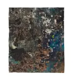 Chrisél Attewell, Scorched Earth IV, oil and clay on canvas
