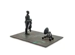 Andries Botha, An Intimate Moment in History, bronze with a brown patina