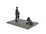 Andries Botha, An Intimate Moment in History, bronze with a brown patina