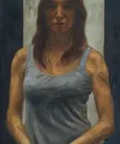 Lionel Smit, Portrait of a Woman, oil on canvas
