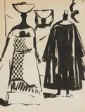 Gerard Sekoto, West African Figures