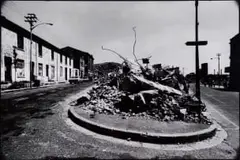 Paul Alberts, Longmarket Street, District Six, Cape Town 1974, hand printed silver gelatin print