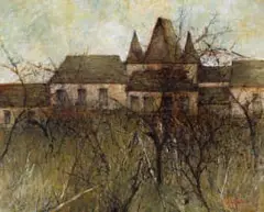 Michel de Gallard, Tubes a la Campagne (Tubes in the Countryside), oil on canvas
