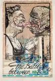 William Kentridge, The Battle Between Yes and No, colour screenprint on paper