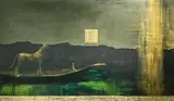 Deborah Bell, Traverse, oil on canvas
