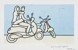 Let's Go On a Joyride Together by Richard Scott, photolithograh on paper, sold Dec 2024
