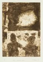 Bongi Bengu, Soul Shaking Series (III), mixed media print on paper
