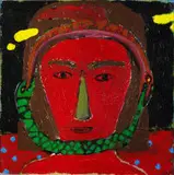 Johannes Petrus Meyer, Ouroboros, acrylic on canvas