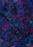 Black Koki, Manifest Destiny, 2021, spraypaint on glass