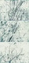 Chrisél Attewell, Earth I; Earth II; Earth III, three, colour etching on paper