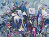 Barbara Voss, The Blooming Imagination, oil on canvas