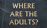 Brett Murray, Adults, marble and gold leaf