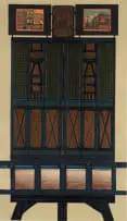 Giuseppe Cattaneo, Wharf 6, photographs with mixed media on paper