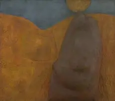 Giuseppe Cattaneo, African Pomona, mixed media on board