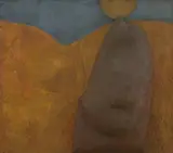 Giuseppe Cattaneo, African Pomona, mixed media on board