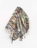Igshaan Adams, Landskap, 2018, woven nylon rope, polyester and cotton twine