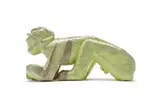 Crouching figure by Hylton Nel, glazed ceramic, sold Nov 2024