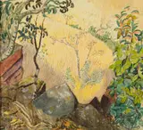 Edith King, Spring Tree, watercolour on paper