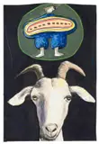 Colbert Mashile, Goat with Figure