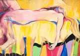Marcella de Boom, Dromer I, oil on board